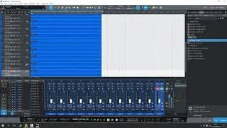 Тэст intel  i5 8400 в DAW (studio one)
