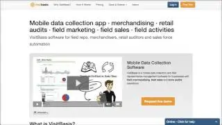 VisitBasis software for field reps, merchandisers, retail auditors and sales force automation