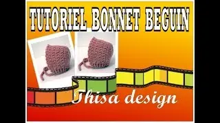 BONNET BEGUIN BEBE CROCHET