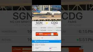 Air France Singapore to Paris crossing over Indian Air space