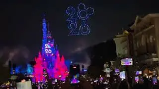 New year 2026 at disney hongkong #newyear #2026 #disney #disneylandhongkong #hongkong 