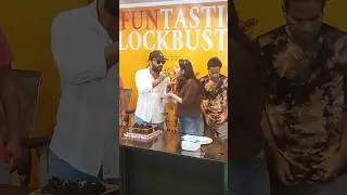 Funky Movie 😛 Success Meet Celebration #funky #anudeep #kayadulohar #ytshorts #trending