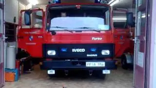 Feuerwehr Feldrennach mit H&auml;nsch blitzer