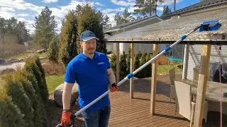 Painepesuri ja valokatteen pesu – Nilfisk Sininen Kulma jakso 9