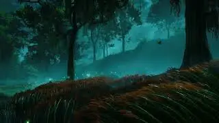 Swamp Fireflies [ Marsh & Night Ambience ] Forbidden West
