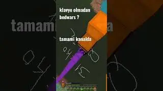klavyesiz bedwars #bedwars #minecraft
