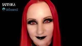 Broken Soul Halloween Contact Lenses By Gothika / Wicked Eyes - Official Demonstration