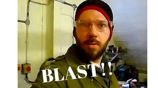 Side blast forge