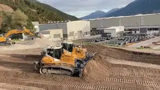 Liebherr Gen 8 crawler dozers (demo at press tour 2025)