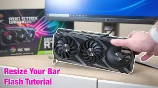 Как прошить NVIDIA 30 Series Resizable BAR Firmware Update Tool VBIOS 3060 Ti 3070 3080 и 3090