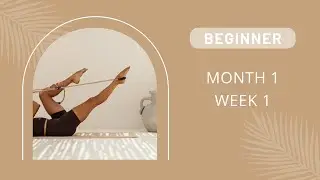 Pilates Beginner Workout with Flow Reformer