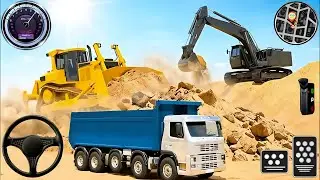 City Construction JCB Excavator 3D - Heavy Crane Driving Simulator - Android Gameplay