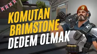 LONDRA'da SPLIT'te Kontrol Uzmanı BRIMSTONE Olmak! Valorant Dereceli