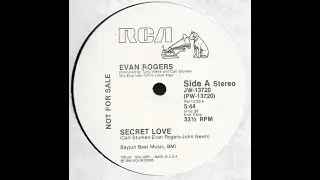 RCA records us - JW-13720 a1 - 1984 - Evan Rogers - Secret Love