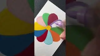 Relaxing ASMR Acrylic Marker Coloring | No Talking, Stress Relief Session✨✨