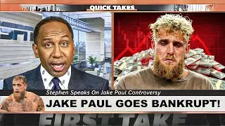 Stephen A Smith EXPOSES Jake Paul For Going BANKRUPT After being SUED For Fixing Fights!