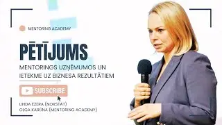 Mentorings uzņēmumos un ietekme uz biznesa rezultātiem