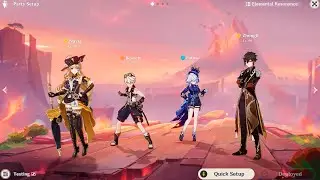 [5.6] Rotation &diams;️ Navia Hypercarry &diams;️ Navia Bennett Furina Zhongli