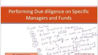 Performing Due Diligence on Specific Managers and Funds