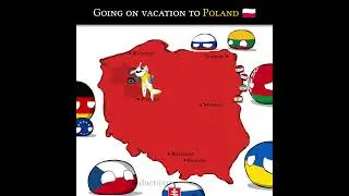 VACATION IN POLAND #meme #countryballs