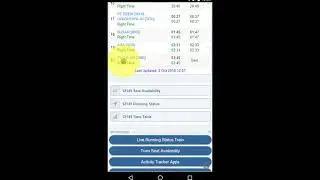 How of check live running status of train