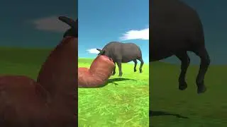 worm #cartoonanimal #dinosaur #animalcombat #gaming #animalbattle #games #animalshorts