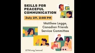 Skills for Peaceful Communication Workshop LEYM 2022