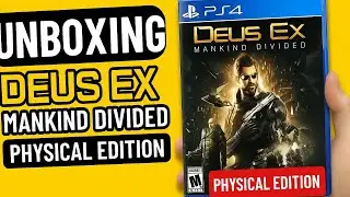 UNBOXING Deus Ex: Mankind Divided (PS4) | Physical Edition Details!