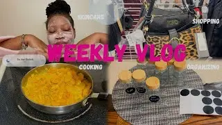 Weekly Vlog💗| New Year. Skincare. Shopping. Cooking. Organization. Gym. 