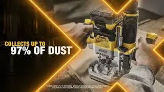 Introducing the Most Powerful 20V MAX* Cordless Router from DEWALT&reg;** [DCW620]