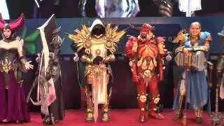 Gamescom 2014 - Blizzard costume contest part III - corpse tree special