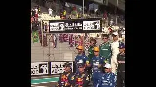 Sebastian Vettel pranks Lando Norris