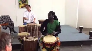 Mamour Seck ... viel Spass bei Haware in Siegburg