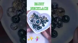 ✨️🧚🏼&zwj;♀️fairy necklace🧚🏼&zwj;♀️✨️ #fairy #fantasy #jewelry #diy