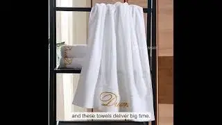 YRF-Hotel Towels Set 5 Star,Extra Absorbent Hand Towels,Hotel Logo Towel,TowelsBath,China