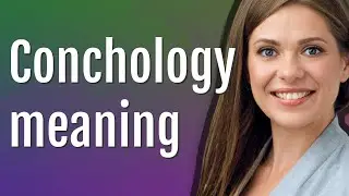 Conchology | meaning of Conchology
