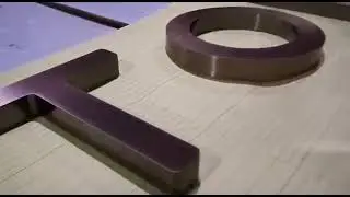 Custom Waterproof Stainless Steel 3D Signs for Outdoor Advertising