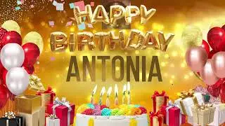 Antonia - Happy Birthday Antonia