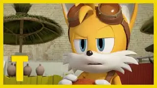 Tails thinks Mombot is a trap | Sonic Boom