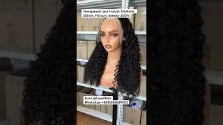 #wiginstall #wigs #fijicurl #curlyhair #transparentlace #hairextensions #virginhair #hairfactory #hd