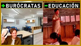 🔴  M&aacute;s BUR&Oacute;CRATAS y menos EDUCACI&Oacute;N 🥇