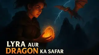 Lyra Aur Dragon Ka Safar | Aloria Ki Aakhri Chingari | Urdu Fantasy Adventure #story  #advanture 