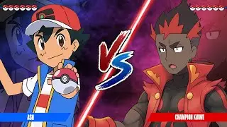 Pok&eacute;mon Battle Multiverse: ASH Vs. CHAMPION KIAWE