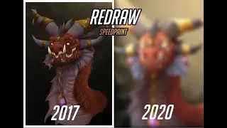 Redraw SPEEDPAINT|Alexstrasza the Life-Binder