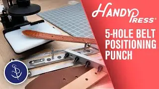 Leather Belt Positioning Punch—5 Holes All At Once!