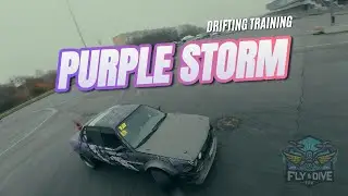 Drifting Training Purple Storm - FPV Footage