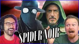 SPIDER-NOIR TRAILER REACTION & AVENGERS DOOMSDAY REVEALS FROM RUSSO BROS!