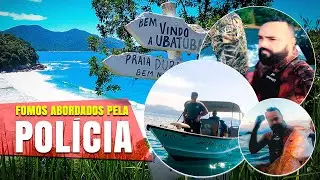 Fomos abordados pela Policia - Pesca Sub em Ubatuba/SP