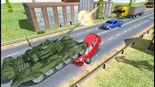 Tank Traffic Racer - Android Gameplay HD