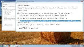 how to use disk cleanup tool in windows